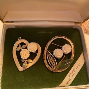 Vintage Pins with Accents